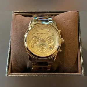 Authentic Michael Kors tiger eye and gold watch Michael Kors | Accessories | Authentic Michael Kors Tiger  main image 2